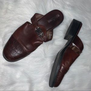 Minnetonka loafer slide sandals